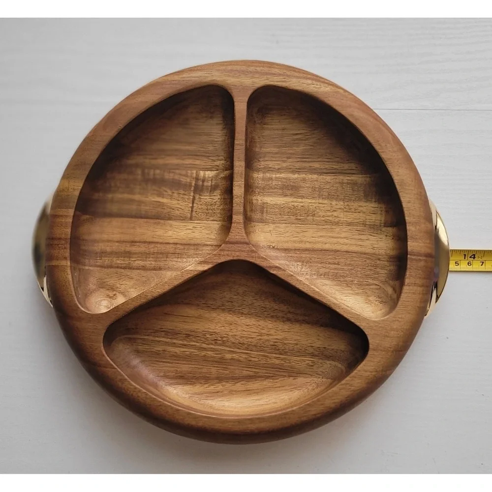 Acacia Wood Serving Tray 13